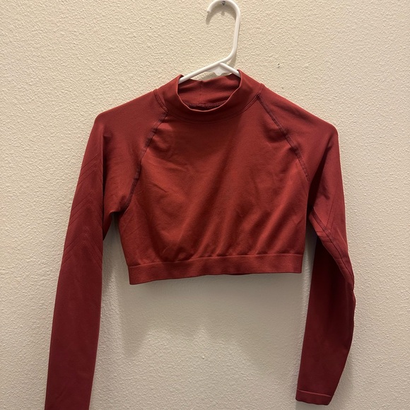 YoungLA Red Compression Mockneck - Picture 2 of 6